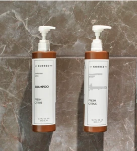 LOT OF 2 Korres Fresh Citrus Shampoo 12.2 FL OZ U.S. / 360ml - Picture 1 of 7