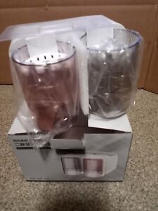 Toothbrush Holder with 2 Cups