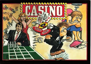 Postcard Casino Hobart Tasmania Humourous Win Some Loose Some - Bild 1 von 2
