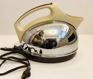 Mid Century Modern Vintage General Electric Chrome Kettle Original Parts Working - Picture 1 of 9
