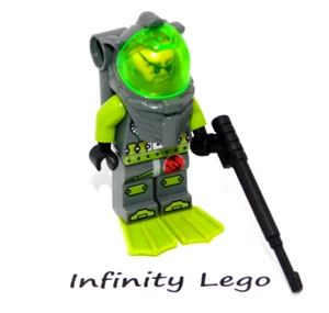 LEGO Ace Speedman Diver Minifigure Atlantis Exploration HQ (8077 8075 8057) - Picture 1 of 2