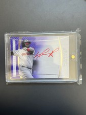 2017 Topps Diamond Icons David Ortiz Red Ink Auto #/10