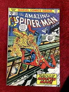 Free P & P ; Amazing Spider-Man #133, June 1974; "The Molten Man Breaks Out!" - Picture 1 of 6