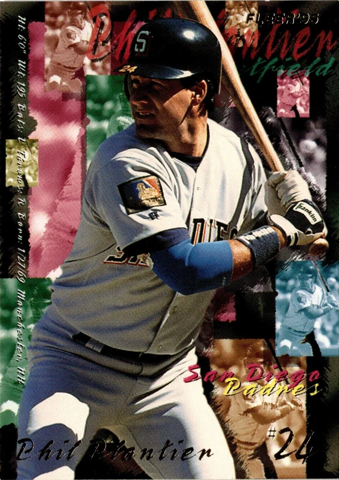 1995 Fleer #566 Phil Plantier San Diego Padres - Image 1 of 1