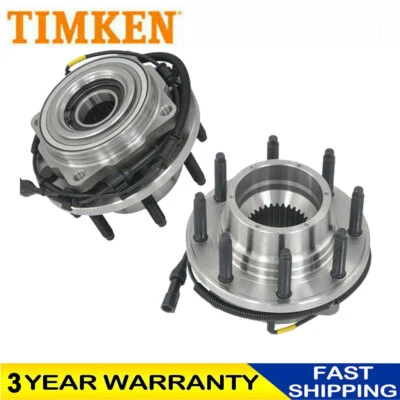 2X TIMKEN New Front Wheel Bearing Hub For 2005-2010 Ford F-250 F-350 Super Duty - Image 1 of 4