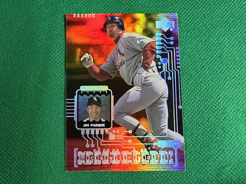 1999 Upper Deck Encore McGwired #MC7 Mark McGwire Jim Parque Cardinals White Sox - Image 1 of 1