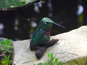 OOAK POLYMER CLAY KOLIBRI VON KANDY JACKS - Bild 1 von 10