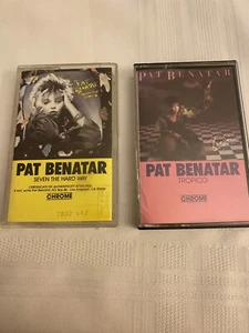 Pat benatar 2 Cassette Lot: Seven The Hard Way & Tropico - Picture 1 of 2