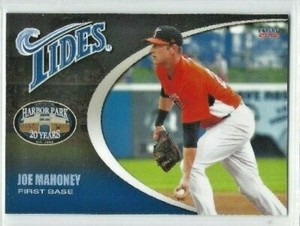 2012 Norfolk Tides (Triple-A Baltimore Orioles) Joe Mahoney