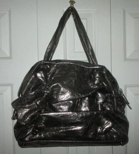 Michael Kors ZUMA Echtleder Umhängetasche 995 $ - METALLIC - Bild 1 von 4