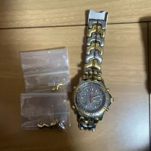 Orologio TAG Heuer automatico quadrante grigio tondo vintage CG1122 usato dal Giappone - Foto 1 di 6