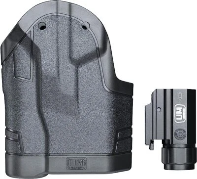 Uncle Mike's Spyros Holster System with 150 Lumen LED Light, Black - Image 1 of 3