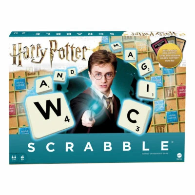 New Scrabble Harry Potter Edition Family Game - Fun for All Ages! - Image 1 of 4
