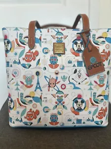 Disney Parks Dooney & Bourke Epcot Reimagined Olaf Figment Remy Tote Bag NWT!! - Picture 1 of 13