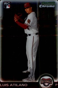 2010 Bowman Chrome #213B Luis Atilano RC