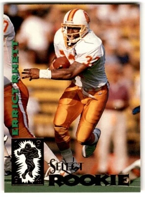 1994 Select Errict Rhett Rookie #207 Tampa Bay Buccaneers - Image 1 of 2
