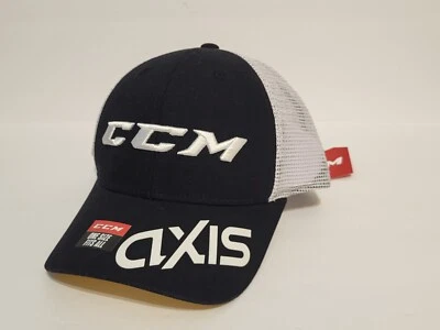 Gorra ajustable de malla CCM Axis Trucker equipo de portero de hockey NUEVO Foto 1 de 4