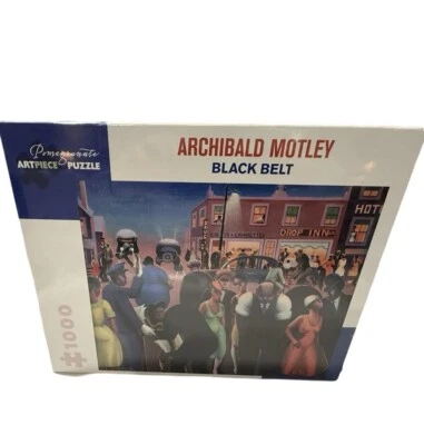 POMEGRANATE Black Belt 1000 Piece Jigsaw Puzzle By Archibald J. Motley Jr. NEW - Image 1 of 4