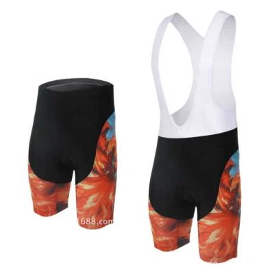 Phönix Radlerhose Trägerhose Kurz Herren Fahrradshorts Bib Shorts Gepolstert - Bild 1 von 4