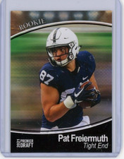 2021 Sage Premier Draft #92 Pat Freiermuth RC - Penn State / Steelers - MINT