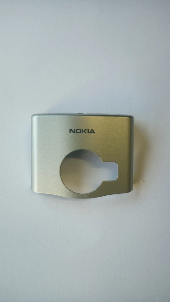 COVER ORIGINALE NOKIA N70 COPRI FOTOCAMERA NERA-da assistenza tecnica - Immagine 1 di 1