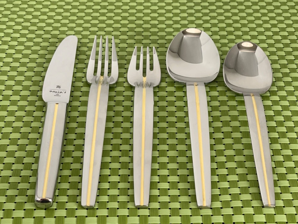 WMF Cromargan RUE ROYALE GOLD Stainless 18/8 Glossy Flatware SMART CHOICE B65G - Image 1 of 1