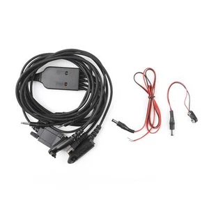 5 in 1 USB Programming Cable For Motorola CM140 GM338 GM340 EP450 P080 Radio - Zdjęcie 1 z 7