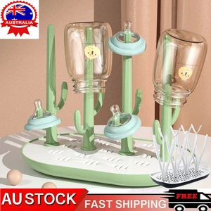 Marbeine Baby Feeding Bottle Drainer for 8 Bottles Black and White Baby Care Sof - Picture 1 of 5