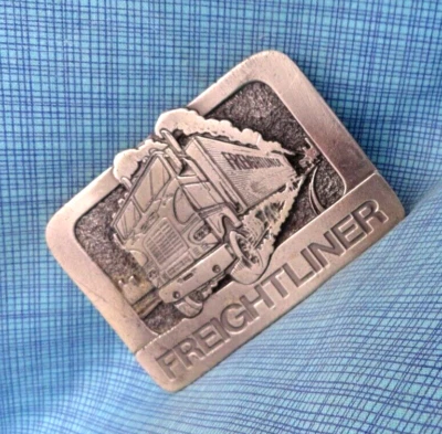 Camiones Freightliner Promo Cinturón Hebilla Transporte Camionero De Colección Años 80 TGABC .NOX382 Foto 1 de 4