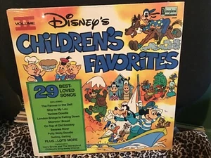 WALT DISNEYS VOL 2 * CHILDRENS FAVORITES  SEALED LP *  1979 29 BEST LOVED SONGS - Picture 1 of 3