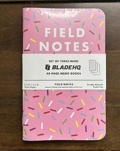 Field Notes Dessert Warrior Blade HQ 3 Pack Exclusive 48 Pages - Picture 1 of 5