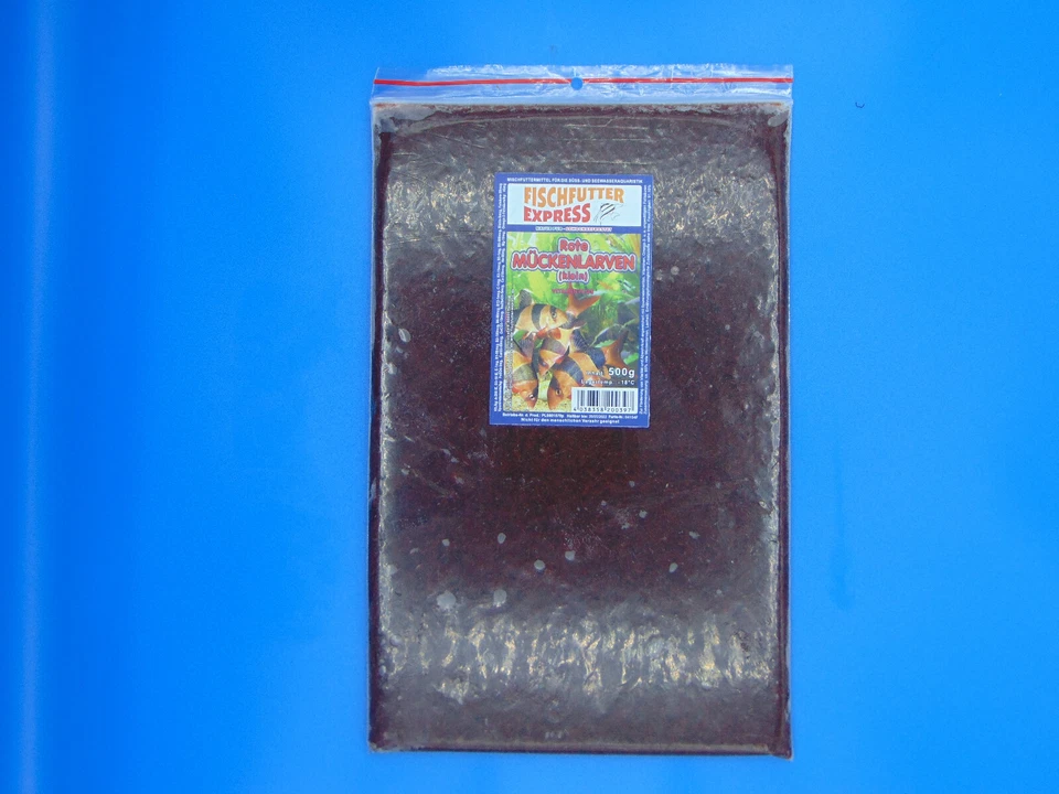 Frostfutter Rote Mückenlarven 8x 500g - Bild 1 von 1