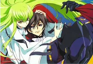 poster promo codice geass JoJo's Bizarre Adventure anime Lelouch Zero C.C. - Foto 1 di 2