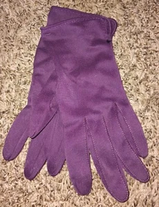 Vintage Women's Unbranded Purple Gloves One Size - Picture 1 of 2