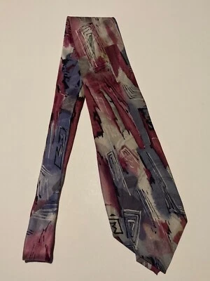 Corbata formal Albert Nipon para hombre 58"Lx3,5"W corbata multicolor Foto 1 de 4