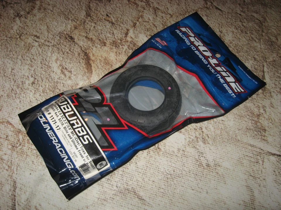 RC Proline SC 2.2 / 3” Tires Suburbs Rubber Black MC (2) 1171-17 - Image 1 of 1