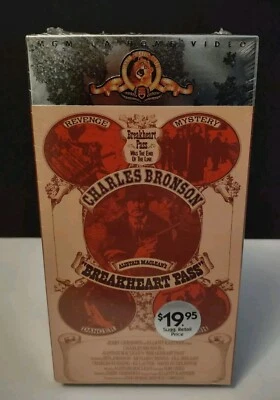 "Breakheart Pass" (1975) Sealed And New Action/Western VHS 1989 Release  - Image 1 of 4