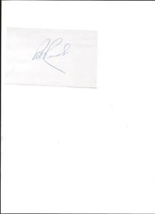 Pete Runnels autographed cut baseball - Picture 1 of 1