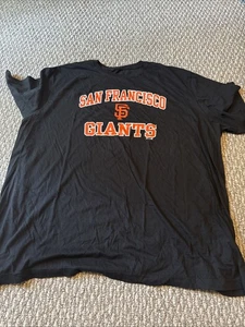 Camiseta MLB San Francisco Giants Fanatics Hombres 3XLT Negra Manga Corta Nueva - Imagen 1 de 4