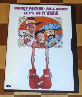 Let's Do It Again [DVD] Sidney Poitier/Bill Cosby 1975 Snap Case Region 1 OOP Foto 1 de 3