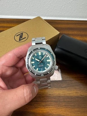 Meteorito Zelos Hammerhead V3 Ti verde azulado Foto 1 de 4