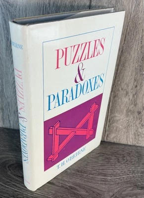 Puzzles and Paradoxes by T H O'Beirne 1965 Hardcover 1st Edition with Jacket - Image 1 of 4