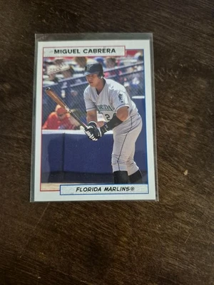2005 Bazooka Miguel Cabrera Florida Marlins - Image 1 of 2