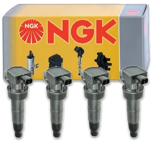 4 pcs NGK Ignition Coil for 2006-2008 Kia Optima 2.4L L4 - Spark Plug Tune ol - Picture 1 of 5