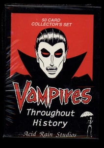 Vampires Throughout History - 50 card Factory Set [Acid Rain] Shrink Wrapped - Picture 1 of 2