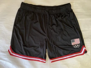 Team USA Olympia Sport Shorts Jungen Jugend XL schwarz Gym Training Kordelzug Me - Bild 1 von 13