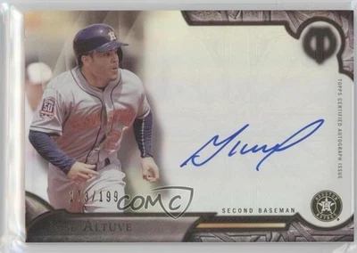 2016 Topps Tribute Tribute Auto /199 Jose Altuve #TA-JA Auto - Image 1 of 2