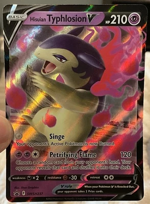 Hisuian Typhlosion V SWSH237 SWSH: Sword & Shield Promo Cards Holo TCG - Image 1 of 2