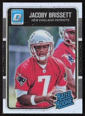 2016 Donruss Optic Holo Jacoby Brissett #170 Rookie New England Patriots - Image 1 of 2