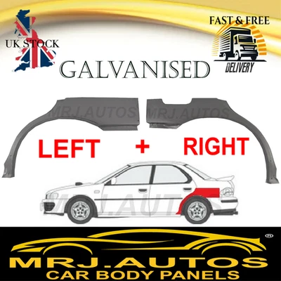 PARA SUBARU IMPREZA GC / GF 92-00 WRX STI ARCO DE RUEDA TRASERO REPARACIÓN CARROCERÍA PANEL OXIDADO Foto 1 de 4